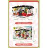 TOP TOY TC2050 2050 CON VẸT NHỎ GÓC THÀNH PHỐ BEBE XƯỞNG 1F bộ đồ chơi xếp lắp ráp ghép mô hình