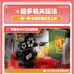 TOP TOY TC2050 2050 CON VẸT NHỎ GÓC THÀNH PHỐ BEBE XƯỞNG 1F bộ đồ chơi xếp lắp ráp ghép mô hình