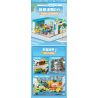 TOP TOY TC2052 2052 CON VẸT NHỎ GÓC THÀNH PHỐ BEBE NHÀ HÀNG TRÀ 3F bộ đồ chơi xếp lắp ráp ghép mô hình