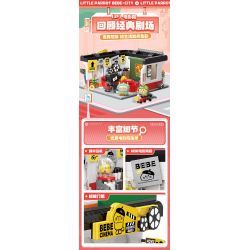 TOP TOY TC2052 2052 CON VẸT NHỎ GÓC THÀNH PHỐ BEBE NHÀ HÀNG TRÀ 3F bộ đồ chơi xếp lắp ráp ghép mô hình