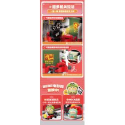 TOP TOY TC2052 2052 CON VẸT NHỎ GÓC THÀNH PHỐ BEBE NHÀ HÀNG TRÀ 3F bộ đồ chơi xếp lắp ráp ghép mô hình