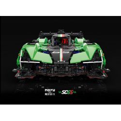 MOYU BLOCK MY88029 88029 SC65 SIÊU ĐUA 1:8 bộ đồ chơi xếp lắp ráp ghép mô hình Technic Kỹ Thuật Công Nghệ Cao Mô Hình Phương Tiện 2980 khối