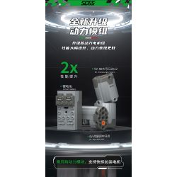 MOYU BLOCK MY88029 88029 SC65 SIÊU ĐUA 1:8 bộ đồ chơi xếp lắp ráp ghép mô hình Technic Kỹ Thuật Công Nghệ Cao Mô Hình Phương Tiện 2980 khối