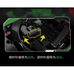 MOYU BLOCK MY88029 88029 SC65 SIÊU ĐUA 1:8 bộ đồ chơi xếp lắp ráp ghép mô hình Technic Kỹ Thuật Công Nghệ Cao Mô Hình Phương Tiện 2980 khối