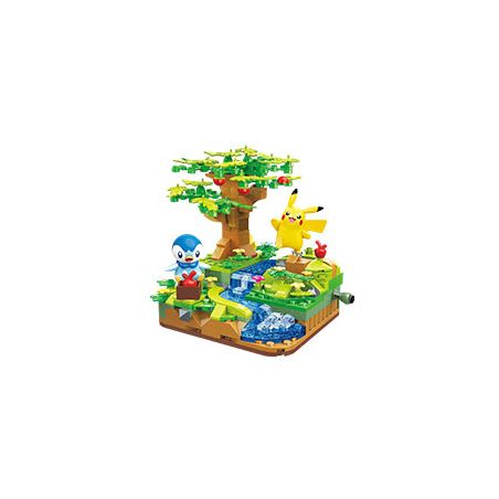 KEEPPLEY K20244 20244 BẠN BÈ POKÉMON HÁI TRÁI CÂY BÊN SUỐI bộ đồ chơi xếp lắp ráp ghép mô hình Movie & Game Phim Và Trò Chơi