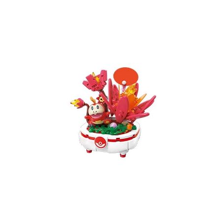 KEEPPLEY K20241 20241 POKÉMON BONSAI PHẦN 2 CÂY CẢNH CÁ SẤU bộ đồ chơi xếp lắp ráp ghép mô hình Movie & Game Phim Và Trò Chơi