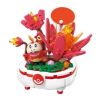 KEEPPLEY K20241 20241 POKÉMON BONSAI PHẦN 2 CÂY CẢNH CÁ SẤU bộ đồ chơi xếp lắp ráp ghép mô hình Movie & Game Phim Và Trò Chơi