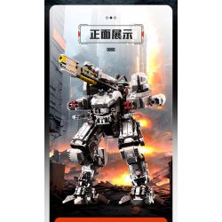 SEMBO 107506 TRÁI ĐẤT LANG THANG CÁI CHẾT TRẮNG bộ đồ chơi xếp lắp ráp ghép mô hình Movie & Game Phim Và Trò Chơi 861 khối