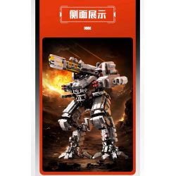 SEMBO 107506 TRÁI ĐẤT LANG THANG CÁI CHẾT TRẮNG bộ đồ chơi xếp lắp ráp ghép mô hình Movie & Game Phim Và Trò Chơi 861 khối