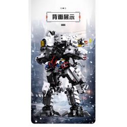 SEMBO 107506 TRÁI ĐẤT LANG THANG CÁI CHẾT TRẮNG bộ đồ chơi xếp lắp ráp ghép mô hình Movie & Game Phim Và Trò Chơi 861 khối