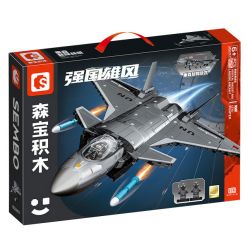 SEMBO 202267 MỘT QUỐC GIA HÙNG MẠNH MÁY BAY CHIẾN ĐẤU CẤT CÁNH VÀ HẠ THẲNG ĐỨNG bộ đồ chơi xếp lắp ráp ghép mô hình Military Army VERTICAL TAKEOFF AND LANDING AIRCRAFT Quân Sự Bộ Đội 625 khối