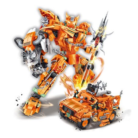 MINGDI LEIBAO K3015 3015 XE CƠ GIỚI CHỐNG PHỤC KÍCH Z09 bộ đồ chơi xếp lắp ráp ghép mô hình Military Army Quân Sự Bộ Đội 742 khối