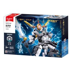 SLUBAN M38-B1301 B1301 1301 M38B1301 38-B1301 BẬC THẦY CƠ KHÍ DANH SÁCH CÁC VỊ THẦN YANG JIAN bộ đồ chơi xếp lắp ráp ghép mô hình 554 khối