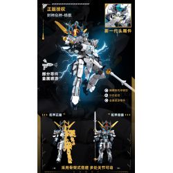 SLUBAN M38-B1301 B1301 1301 M38B1301 38-B1301 BẬC THẦY CƠ KHÍ DANH SÁCH CÁC VỊ THẦN YANG JIAN bộ đồ chơi xếp lắp ráp ghép mô hình 554 khối