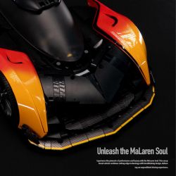 EIKEE Y10000 10000 XE THỂ THAO MCLAREN SOLUS GT tỷ lệ 1:10 bộ đồ chơi xếp lắp ráp ghép mô hình Technic Kỹ Thuật Công Nghệ Cao Mô Hình Phương Tiện 2135 khối