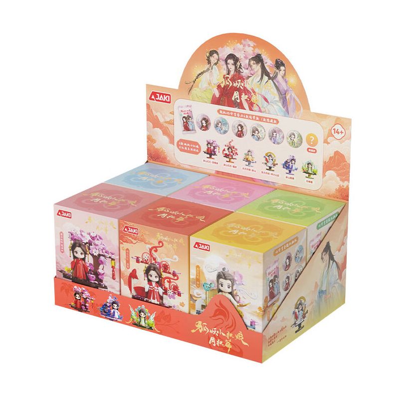 JAKI HK701 FOX FAIRY LITTLE NGƯỜI MAI MỐI YUEHONG CHƯƠNG MING BOX BAJI BLIND BAG bộ đồ chơi xếp lắp ráp ghép mô hình Movie & Game Phim Và Trò Chơi