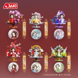 JAKI HK701 FOX FAIRY LITTLE NGƯỜI MAI MỐI YUEHONG CHƯƠNG MING BOX BAJI BLIND BAG bộ đồ chơi xếp lắp ráp ghép mô hình Movie & Game Phim Và Trò Chơi