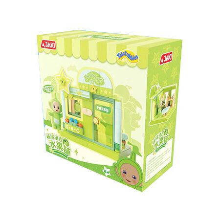 JAKI HK506 CẢNH PHỐ TRÁI CÂY CỦA TELETUBBIES CỬA HÀNG CARAMBOLA DIXI bộ đồ chơi xếp lắp ráp ghép mô hình Movie & Game Phim Và Trò Chơi