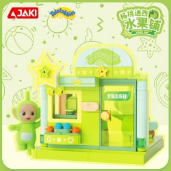 JAKI HK506 CẢNH PHỐ TRÁI CÂY CỦA TELETUBBIES CỬA HÀNG CARAMBOLA DIXI bộ đồ chơi xếp lắp ráp ghép mô hình Movie & Game Phim Và Trò Chơi
