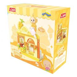 JAKI HK507 CẢNH PHỐ HOA QUẢ CỦA TELETUBBIES CỬA HÀNG ĐỒ UỐNG LẠNH LALA DỨA bộ đồ chơi xếp lắp ráp ghép mô hình Movie & Game Phim Và Trò Chơi