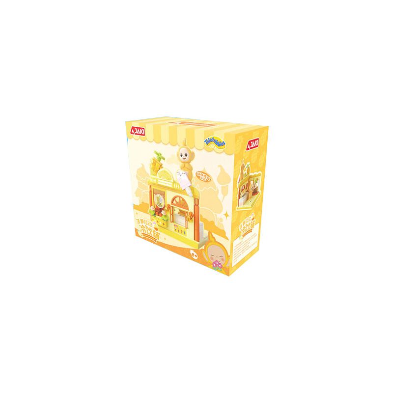 JAKI HK507 CẢNH PHỐ HOA QUẢ CỦA TELETUBBIES CỬA HÀNG ĐỒ UỐNG LẠNH LALA DỨA bộ đồ chơi xếp lắp ráp ghép mô hình Movie & Game Phim Và Trò Chơi