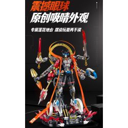 GULY 80504 MẠNG NEZHA bộ đồ chơi xếp lắp ráp ghép mô hình 2938 khối