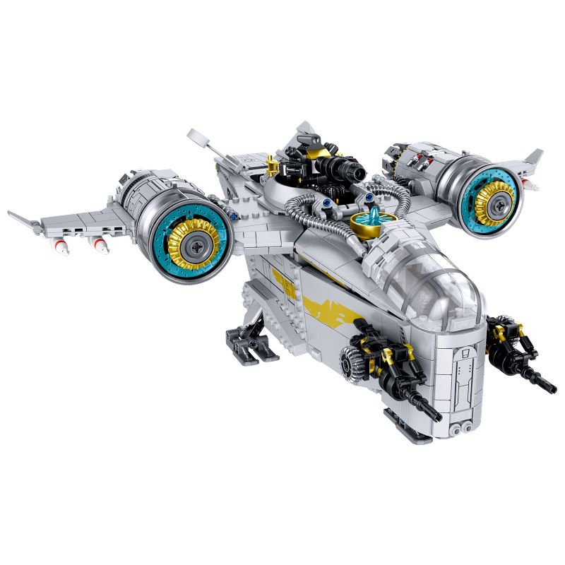 ZAPE 98000 CHIẾN HẠM LƯỠI KIẾM bộ đồ chơi xếp lắp ráp ghép mô hình Star Wars Chiến Tranh Giữa Các Vì Sao 1127 khối