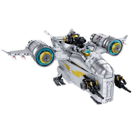 ZAPE 98000 CHIẾN HẠM LƯỠI KIẾM bộ đồ chơi xếp lắp ráp ghép mô hình Star Wars Chiến Tranh Giữa Các Vì Sao 1127 khối