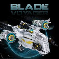 ZAPE 98000 CHIẾN HẠM LƯỠI KIẾM bộ đồ chơi xếp lắp ráp ghép mô hình Star Wars Chiến Tranh Giữa Các Vì Sao 1127 khối