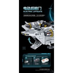 ZAPE 98000 CHIẾN HẠM LƯỠI KIẾM bộ đồ chơi xếp lắp ráp ghép mô hình Star Wars Chiến Tranh Giữa Các Vì Sao 1127 khối