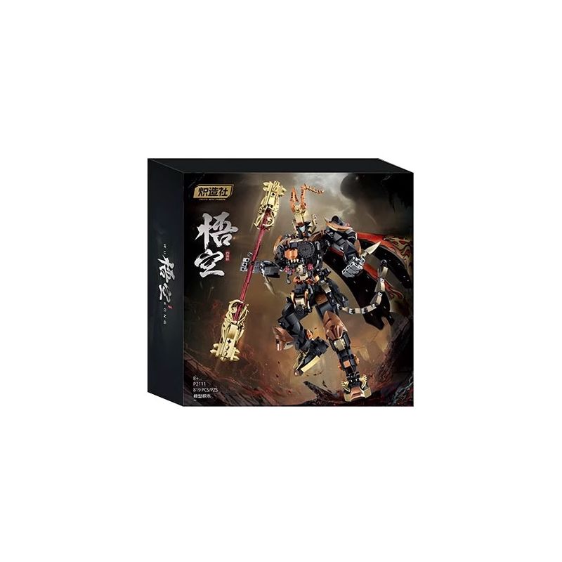 KOZOSHA P2111 2111 TÂY DU KÝ TÔN NGỘ KHÔNG bộ đồ chơi xếp lắp ráp ghép mô hình 819 khối