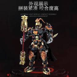 KOZOSHA P2111 2111 TÂY DU KÝ TÔN NGỘ KHÔNG bộ đồ chơi xếp lắp ráp ghép mô hình 819 khối