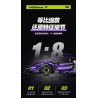 GULY 10635 SIÊU XE LAMBORGHINI PURPLE BULL 1:8 tỷ lệ 1:8 bộ đồ chơi xếp lắp ráp ghép mô hình Technic Kỹ Thuật Công Nghệ Cao Mô Hình Phương Tiện 3654 khối