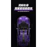 GULY 10635 SIÊU XE LAMBORGHINI PURPLE BULL 1:8 tỷ lệ 1:8 bộ đồ chơi xếp lắp ráp ghép mô hình Technic Kỹ Thuật Công Nghệ Cao Mô Hình Phương Tiện 3654 khối