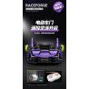 GULY 10635 SIÊU XE LAMBORGHINI PURPLE BULL 1:8 tỷ lệ 1:8 bộ đồ chơi xếp lắp ráp ghép mô hình Technic Kỹ Thuật Công Nghệ Cao Mô Hình Phương Tiện 3654 khối