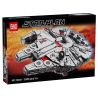 GAOMISI T2042 2042 CHIM ƯNG THIÊN NIÊN KỶ bộ đồ chơi xếp lắp ráp ghép mô hình Star Wars MILLENNIUM FALCON Chiến Tranh Giữa Các Vì Sao 2306 khối
