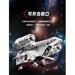 GAOMISI T2043 2043 DAO CẠO XƯƠNG bộ đồ chơi xếp lắp ráp ghép mô hình Star Wars STARPLAN Chiến Tranh Giữa Các Vì Sao 2248 khối