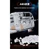 GAOMISI T2043 2043 DAO CẠO XƯƠNG bộ đồ chơi xếp lắp ráp ghép mô hình Star Wars STARPLAN Chiến Tranh Giữa Các Vì Sao 2248 khối