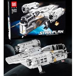 GAOMISI T2043 2043 DAO CẠO XƯƠNG bộ đồ chơi xếp lắp ráp ghép mô hình Star Wars STARPLAN Chiến Tranh Giữa Các Vì Sao 2248 khối