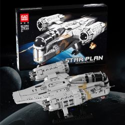 GAOMISI T2043 2043 DAO CẠO XƯƠNG bộ đồ chơi xếp lắp ráp ghép mô hình Star Wars STARPLAN Chiến Tranh Giữa Các Vì Sao 2248 khối