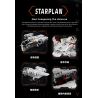GAOMISI T2043 2043 DAO CẠO XƯƠNG bộ đồ chơi xếp lắp ráp ghép mô hình Star Wars STARPLAN Chiến Tranh Giữa Các Vì Sao 2248 khối