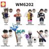 WM 2867 2868 2869 2870 2871 2872 2873 2874 6202 TRẢ LẠI PHÉP THUẬT 8 NHÂN VẬT NHỎ bộ đồ chơi xếp lắp ráp ghép mô hình Movie & Game JUJUTSU KAISEN Phim Và Trò Chơi