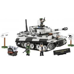 COBI 3122 XE TĂNG HẠNG NẶNG TIGER PANZER VI tỷ lệ 1:35 bộ đồ chơi xếp lắp ráp ghép mô hình Military Army PANZERKAMPFWAGEN VI TIGER - LIMITED EDITION Quân Sự Bộ Đội 917 khối