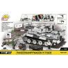 COBI 3122 XE TĂNG HẠNG NẶNG TIGER PANZER VI tỷ lệ 1:35 bộ đồ chơi xếp lắp ráp ghép mô hình Military Army PANZERKAMPFWAGEN VI TIGER - LIMITED EDITION Quân Sự Bộ Đội 917 khối