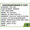 COBI 3122 XE TĂNG HẠNG NẶNG TIGER PANZER VI tỷ lệ 1:35 bộ đồ chơi xếp lắp ráp ghép mô hình Military Army PANZERKAMPFWAGEN VI TIGER - LIMITED EDITION Quân Sự Bộ Đội 917 khối
