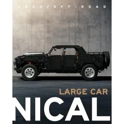 NIFELIZ NF10274 10274 XE ĐỊA HÌNH L002 bộ đồ chơi xếp lắp ráp ghép mô hình Military Army L002 OFF-ROAD Quân Sự Bộ Đội 3983 khối