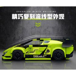 QMAN ENLIGHTEN KEEPPLEY 91005 TĂNG TỐC STORM CHASER bộ đồ chơi xếp lắp ráp ghép mô hình Speed Champions Racing Cars Đua Xe Công Thức 348 khối