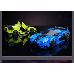 QMAN ENLIGHTEN KEEPPLEY 91005 TĂNG TỐC STORM CHASER bộ đồ chơi xếp lắp ráp ghép mô hình Speed Champions Racing Cars Đua Xe Công Thức 348 khối