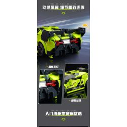 QMAN ENLIGHTEN KEEPPLEY 91006 TỐC ĐỘ TÍCH LŨY CAO HƠN bộ đồ chơi xếp lắp ráp ghép mô hình Speed Champions Racing Cars Đua Xe Công Thức 319 khối