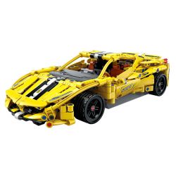 QMAN ENLIGHTEN KEEPPLEY 91007 TỐC ĐỘ TÍCH LŨY BÃO BÙNG bộ đồ chơi xếp lắp ráp ghép mô hình Technic Kỹ Thuật Công Nghệ Cao Mô Hình Phương Tiện 821 khối